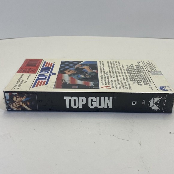 1996 Paramount SEALED VHS TOP GUN (1986) Tom Cruise Watermarks - Picture 5 of 9